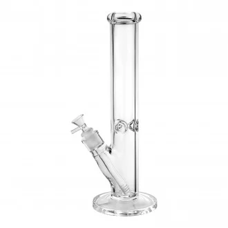 14" 7mm Thickness Straight Tube Water Pipe - Clear [HXCP978]