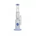 18" High Point Glass Donut Perc Ice Catcher Chamber Straight Water Pipe - [DY-216]