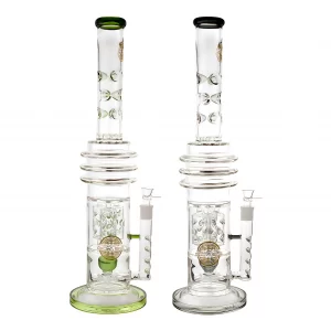 On Point Glass - 22" Multi Chamber Shower Perc Bong