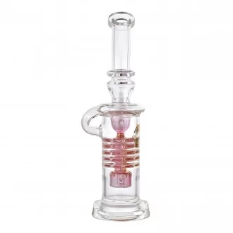 On Point Glass - 11" Multi Disk Incycler / Recycler Combo Water Pipe