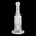 On Point Glass 10-Inch Sand Blasted Art Water Pipe with Shower Perc