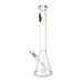 18" AFM OG Clear Glass Beaker 5mm - Clear - Durable Glass Bong for Smooth Smoking