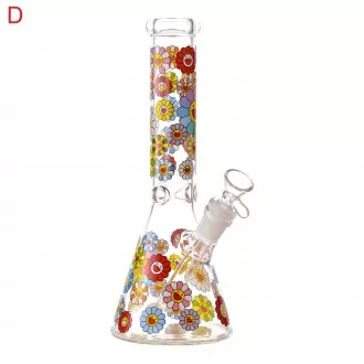9.5" Bloomin' Daisy Haze Beaker Water Pipe [RG113]