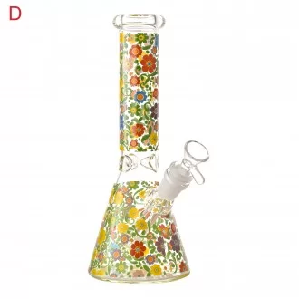 9.5" Daisy Dreams Beaker Water Pipe 