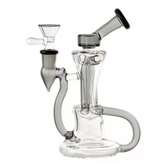 7" Helix Arm Recycler Water Pipe - [RG121]