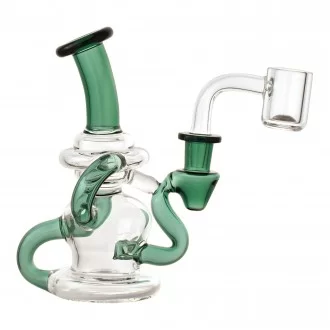 5" Compact Recycler Water Pipe [RG122]
