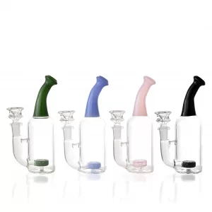 6.5" Bottle Shape Showerhead Perc Water Pipe - [RG127]