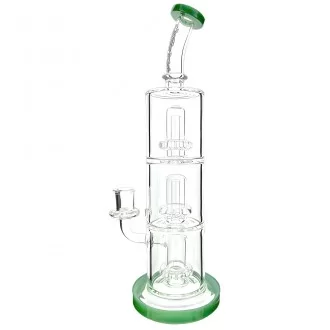 10" AFM Glass UFO Triple Perc Glass Dab Rig*