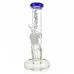 8" AFM Glass Colored Lip Clear Mini Straight Tube Water Pipe*