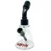 8" AFM One Shot Clear Glass Mini Dab Rig*