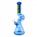 12" AFM Hunchback Full Color Glass Beaker Bong - Colorful and Durable Smoking Piece