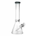 14-inch 9mm thick crystal clear glass beaker water pipe with ice pinch​ spswholesale.com