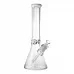 14-inch 9mm thick crystal clear glass beaker water pipe with ice pinch​ spswholesale.com