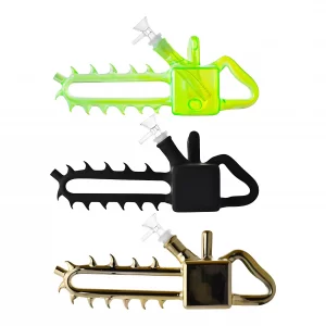 11.5" Chainsaw Smoke Blaster Water Pipe