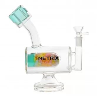8" Sprinkle Capsule Perc Water Pipe - [WP-3242]