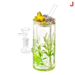Starfish Splash Underwater Matrix Perc Water Pipe - J