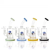 7" Mushroom Showerhead Perc Water Pipe - [WP-NA054]