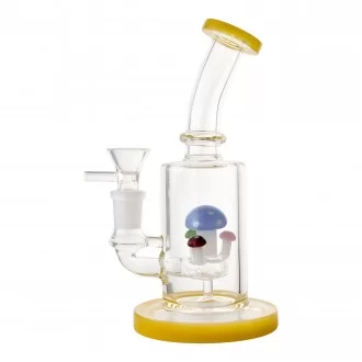 7" Mushroom Showerhead Perc Water Pipe - [WP-NA054]