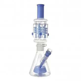 15" Quartet Glycerin Filled Freezable Coil Water Pipe