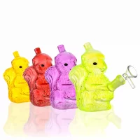 5" Bushy Tail Squirrel Water Pipe - Assorted
