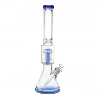 18" 7mm 12-Arm Tree Perc Beaker Water Pipe