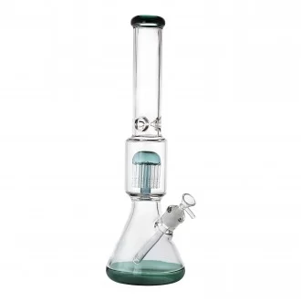 18" 7mm 12-Arm Tree Perc Beaker Water Pipe