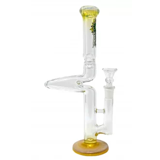 11" ZONG! MICRO ZONG CLEAR - 2 KINK SILVER STRAIGHT - [ZMICRO120-STS]