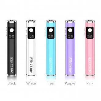 Yocan ARI 2.0 Vape Battery - Assorted Colors - 15ct Display Pack 